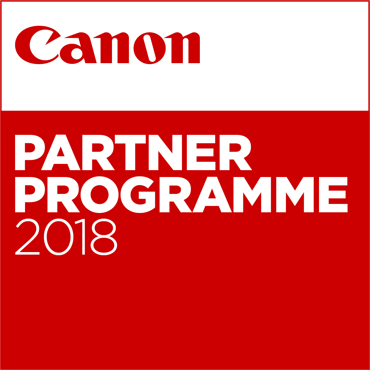 Canon Partner Programme 2018